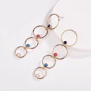 Baublebar multi hoop earrings